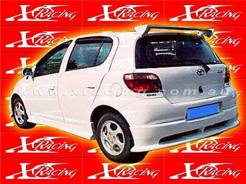 Toyota Echo 2002. Toyota Echo 1999-2002 Rear